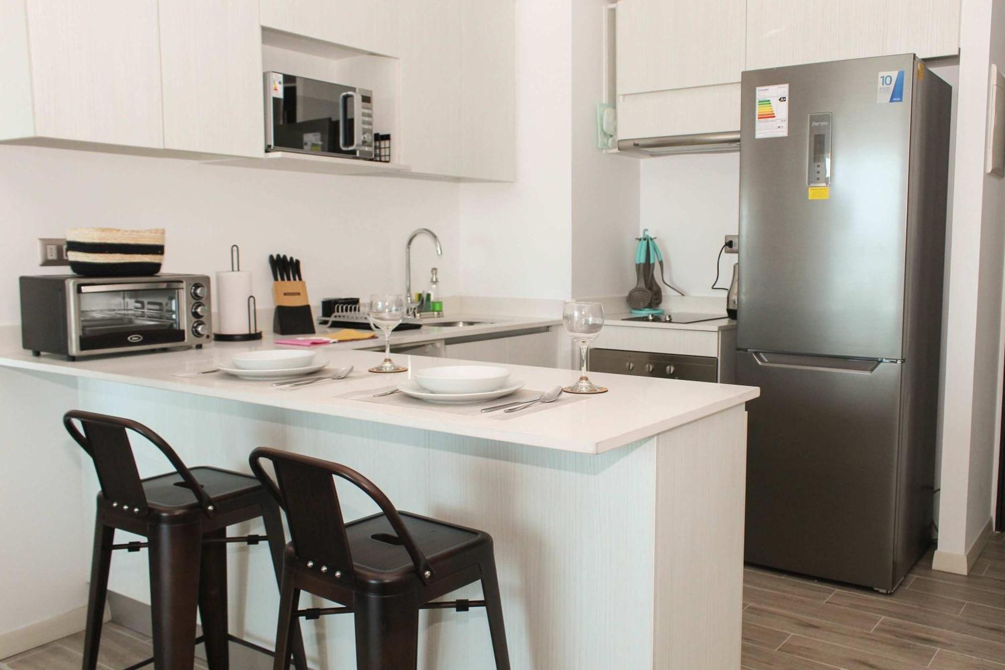 Apartamento Hom I Acogedor Y Comodo Depto De 1dorm Vista Al Mar Pnm 0114